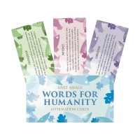 Words for Humanity afirmacijų kortos